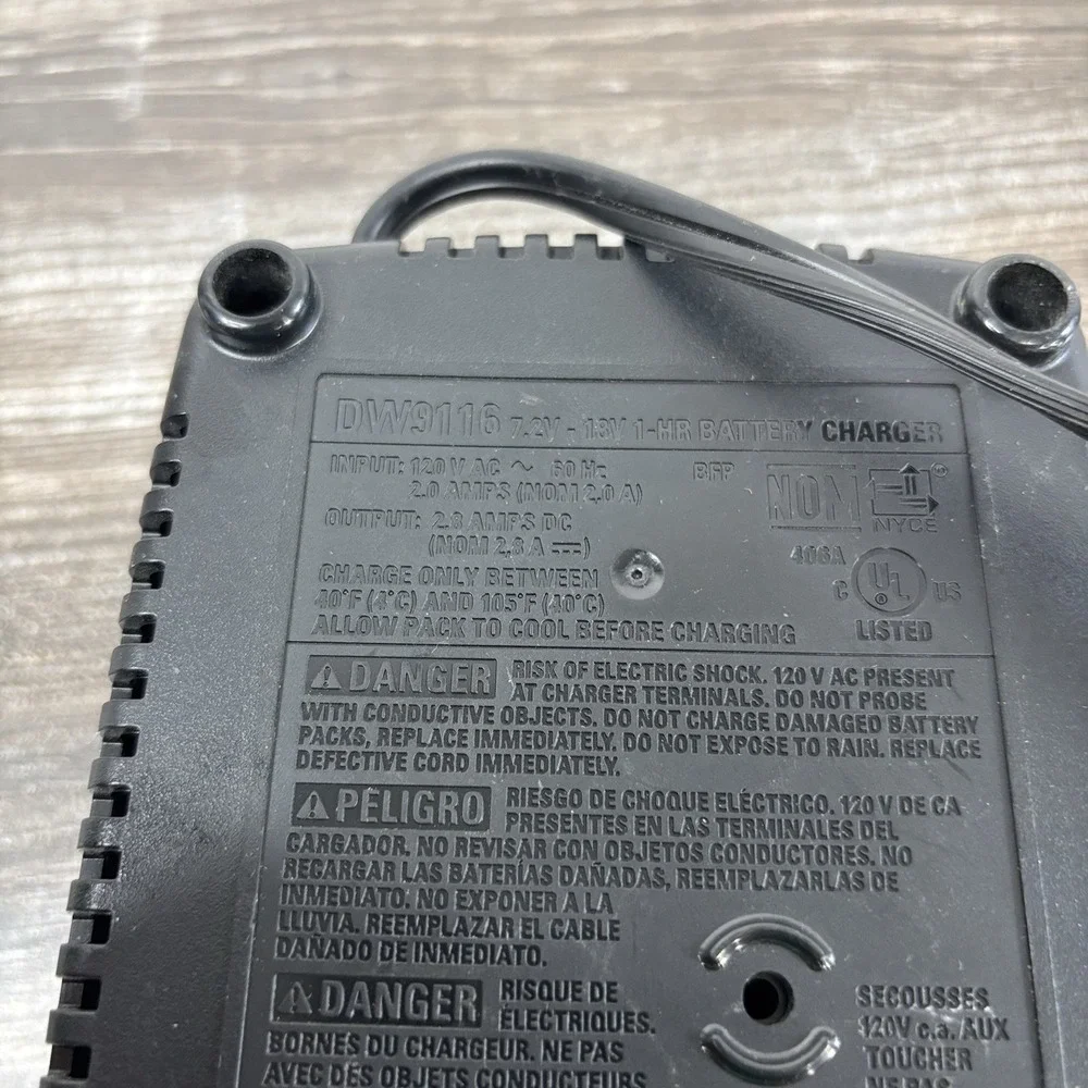 Dewalt DW9116 Battery Charger Oem‎ Genuine